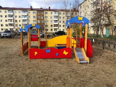 Двор многоквартирных домов № 1, №3, №5 на ул. 40 лет Победы преобразился