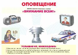 ОПОВЕЩЕНИЕ звуки сирены означают сигнал "Внимание всем!" ОПОВЕЩЕНИЕ звуки сирены означают сигнал "Внимание всем!"