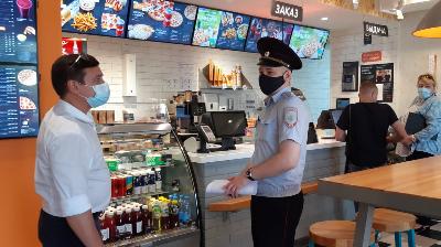 Продолжаются проверки общепита на соблюдение антиковидных мер