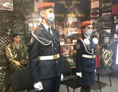 Кадеты Югорска рассказали Губернатору о проекте «Прикоснись к истории»