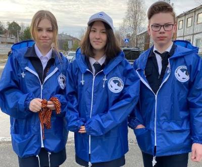 В Югорске дан старт акции "Георгиевская ленточка"