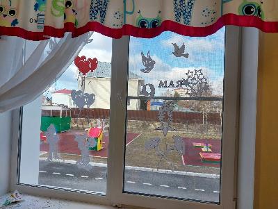 Югорчане присоединились к акции «Окна Победы»