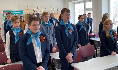 Участники специальной военной операции провели «Урок мужества» для учащихся лицея