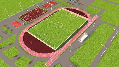 В Югорске появится "умная" спортивная площадка. Работы уже начались