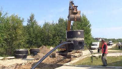 Продолжается реализация проекта по обеспечению центральным водоснабжением 16А микрорайон