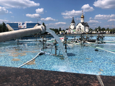 Городской фонтан отремонтируют по гарантии
