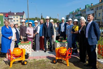 В детском саду «Гусельки» открылиcь площадка «СтройГрад» и конструкторское бюро
