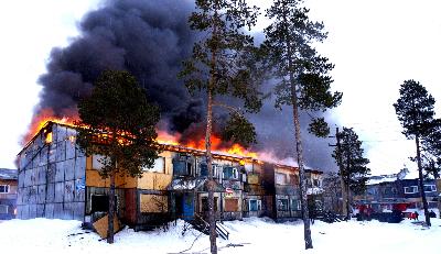 Расселенные дома – объекты повышенной опасности