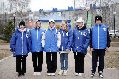 В Югорске проходит Всероссийская акция «Георгиевская ленточка»