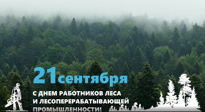 С Днём работников леса и лесоперерабатывающей промышленности!