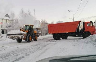 График уборки снега во дворах города на март 