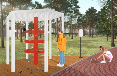 В парке на Менделеева появится «Лесная столовая»