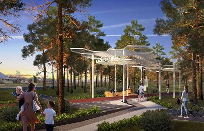 Проект парка на Менделеева достойно боролся за победу