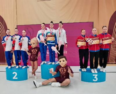 Югорские аэробисты вернулись с наградами из Тюмени