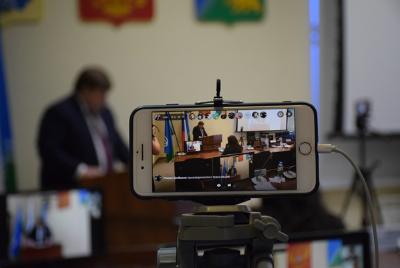 Андрей Бородкин представил отчет о своей деятельности за 2020 год депутатам, общественникам и жителям города