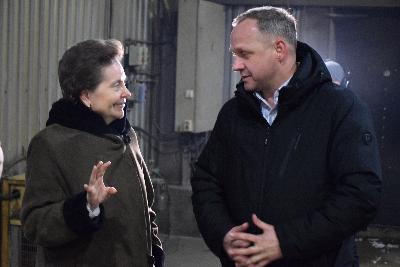 Наталья Комарова посетила производственное предприятие «СВАР»