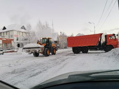 Уборка снега – труд не легкий