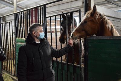 Югорск с  рабочим визитом посетил глава Депспорта Югры