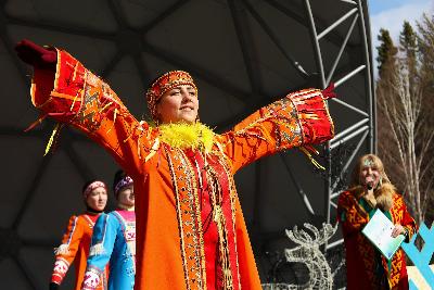В Югорске отметили праздник коренных народов Севера «Вороний день»