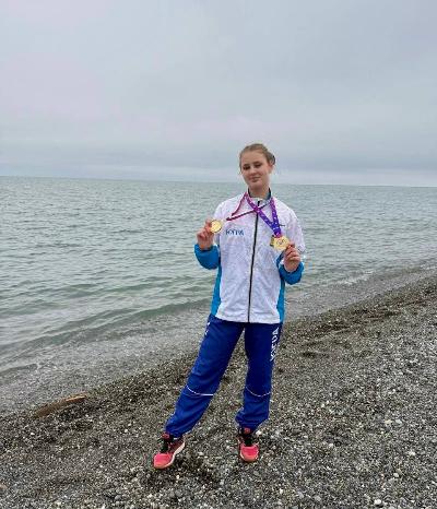 Югорчанка Полина Бойченко — победительница в толкании ядра!