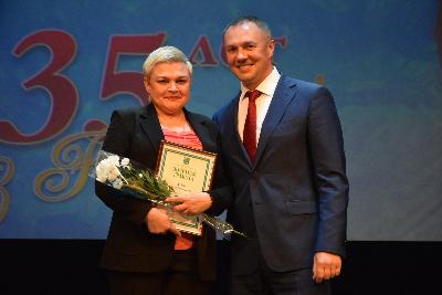 Награды за многолетний добросовестный труд! 