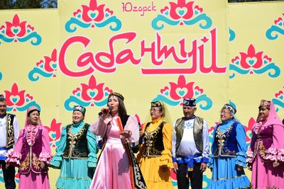 Югорчане отметили Сабантуй в музее под открытым небом Суеват Пауль