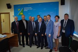 Глава города провел встречу с известными литераторами