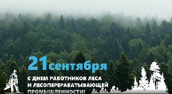 С Днём работников леса и лесоперерабатывающей промышленности!