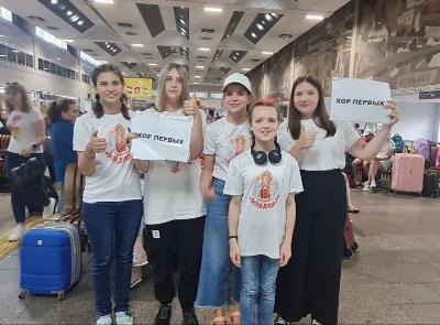  Воспитанницы ансамбля «Младушка» приняли участие на фестивале молодого искусства Таврида.Арт