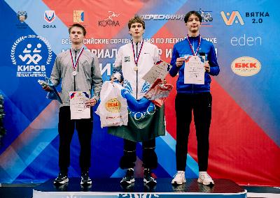 Югорские легкоатлеты вернулись с медалями с Всероссийских соревнований