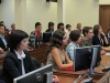 Вопросы волнующие молодое поколение обсудили глава администрации Югорска Михаил Бодак, заместитель председателя Думы Вячеслав Климин и заместитель генерального директора градообразующего предприятия ООО «Газпром трансгаз Югорск» Андрей Годлевский