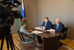Андрей Бородкин доложил Губернатору округа об итогах работы в 2019 году