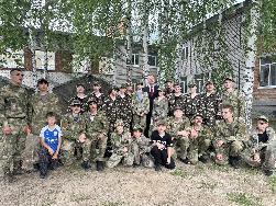 В Югорске открылся военно-спортивный палаточный лагерь «Школа выживания»