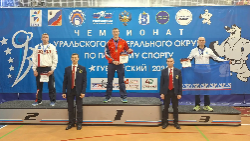 Команда Югры заняла 1 место в Чемпионате УрФО по гиревому спорту