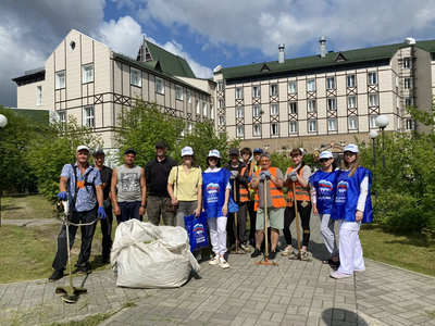 Сквер «Лукоморье» привели в порядок 