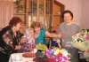 В завершении визита в Югорск Наталья Комарова поздравила  с 95-летием ветерана Великой Отечественной войны, участника трудового фронта
